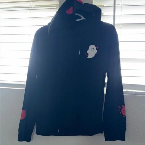 ROMWE  Ghost Graphic Hoodie - Picture 3 of 7